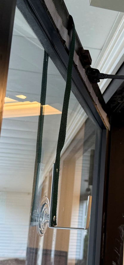 "Heck of a Hanger" - Glass Door Adjustable Wreath Hanger-Roventeur-Atlas Preservation