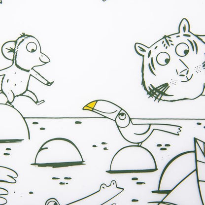 Mark mat: jungle