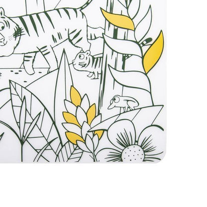 Mark mat: jungle