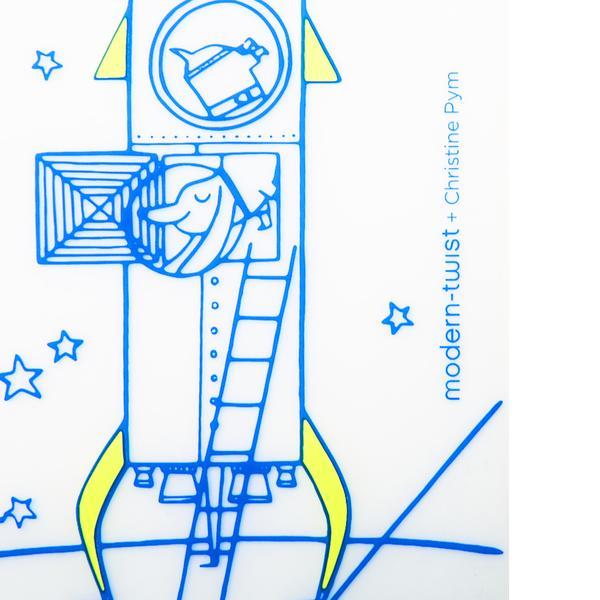 Mark mat set: space animals