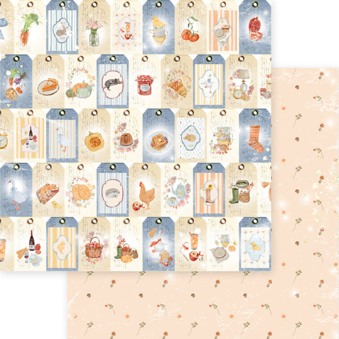 Memory Place -  8X8 Collection Pack - Hello Fall. 18 sheets, 80lbs double sided. Available at Embellish Away located in Bowmanville Ontario Canada.