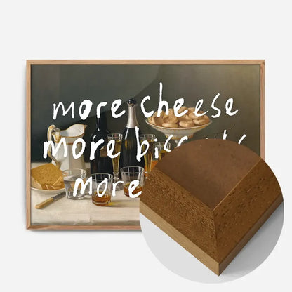 21x30cm | 8¼ x 11¾in / Oak Wood Frame