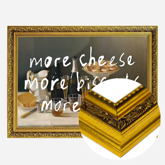 21x30cm | 8¼ x 11¾in / Gold Ornate Frame