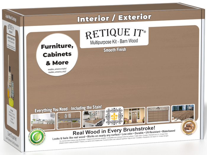 Retique It® Barn Wood Multipurpose Kit box hero image.