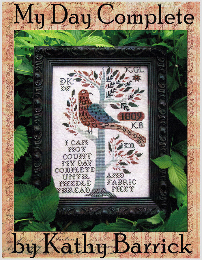 My Day Complete Cross Stitch Pattern-Stitched Modern