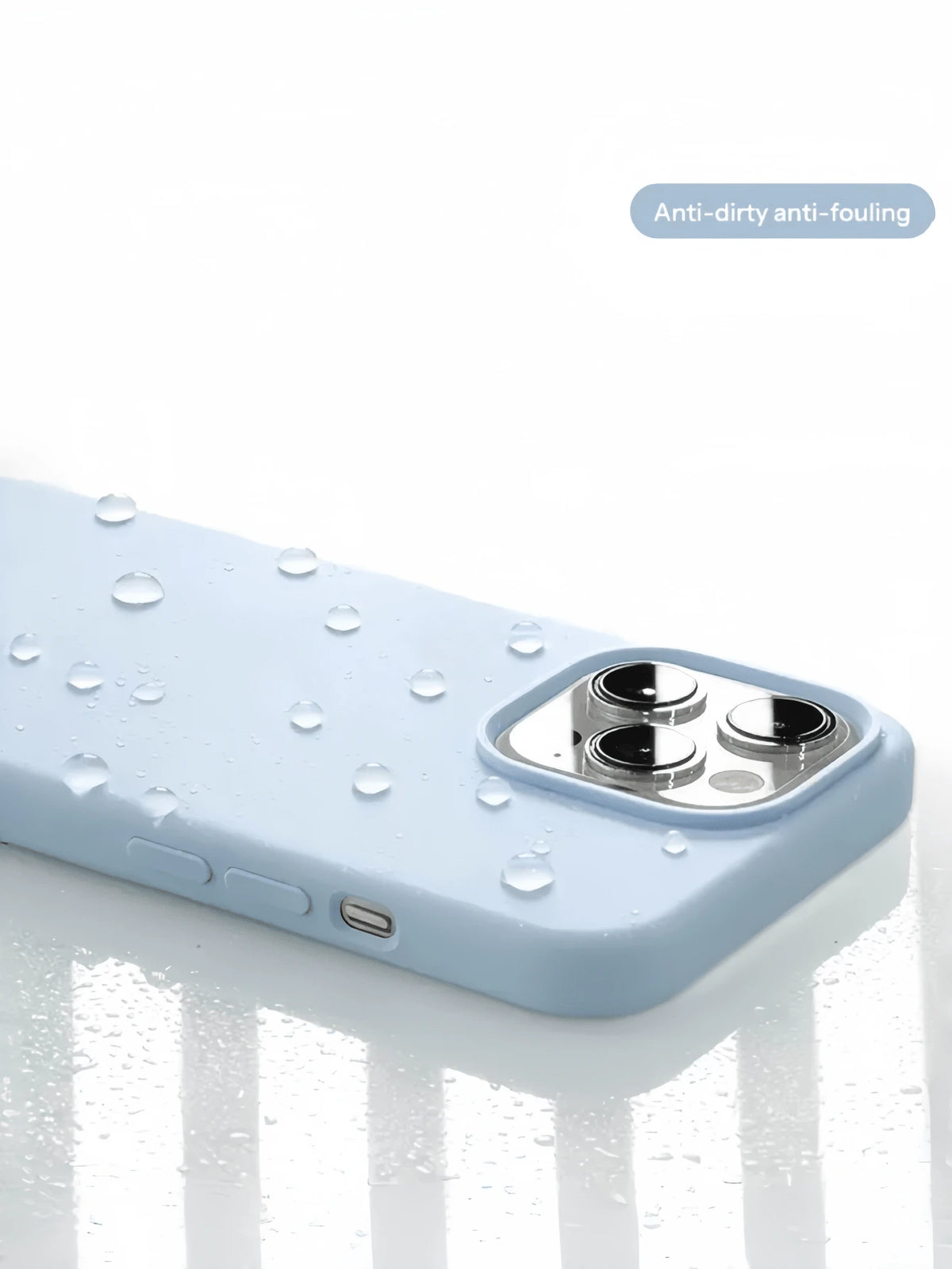 Navy Blue Minimalist Solid Color Camera Protection Shockproof Soft New Luxury Shock-Absorbing Soft Beige Phone Case Suitable For IPhone 17 Air 16 15 Pro 14 Plus 13 12 11 17 Pro Max XR XS Max X/XS 7/8