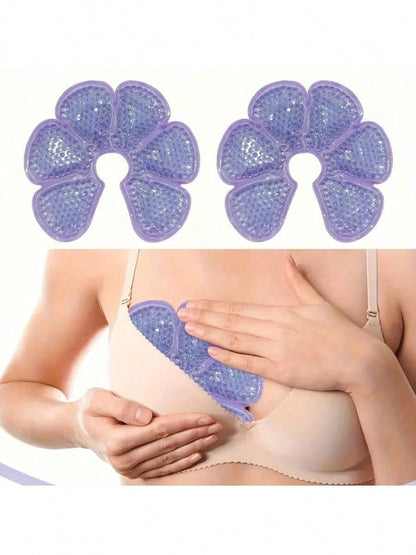 Nursing Pads, Cooling/Heating Nursing Gel Pads, Essential Breastfeeding Supplies And Postpartum Recovery, Breastfeeding