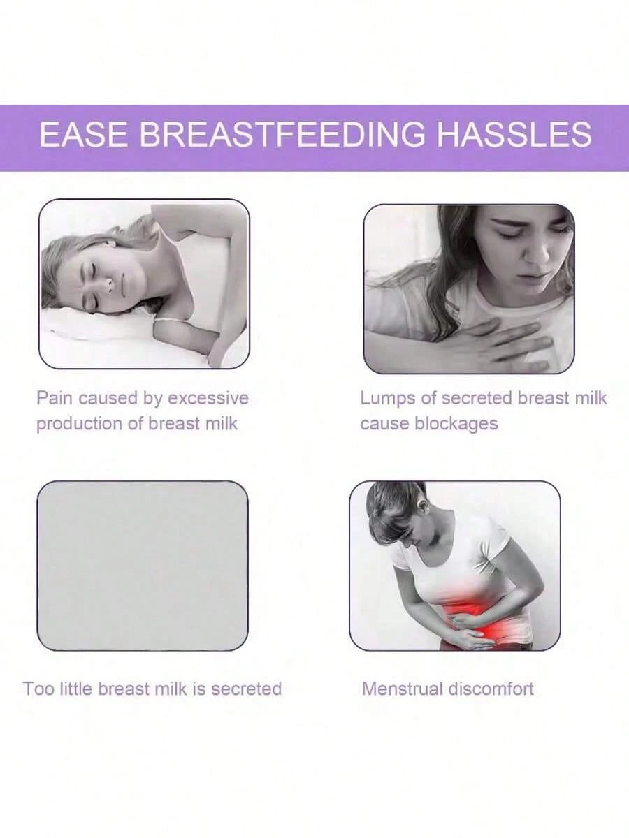 Nursing Pads, Cooling/Heating Nursing Gel Pads, Essential Breastfeeding Supplies And Postpartum Recovery, Breastfeeding