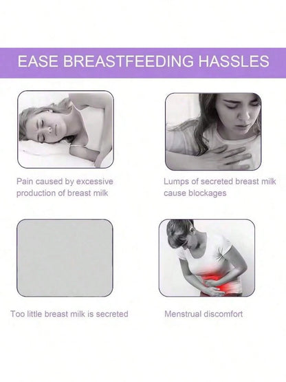 Nursing Pads, Cooling/Heating Nursing Gel Pads, Essential Breastfeeding Supplies And Postpartum Recovery, Breastfeeding