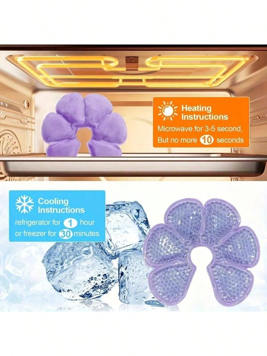 Nursing Pads, Cooling/Heating Nursing Gel Pads, Essential Breastfeeding Supplies And Postpartum Recovery, Breastfeeding