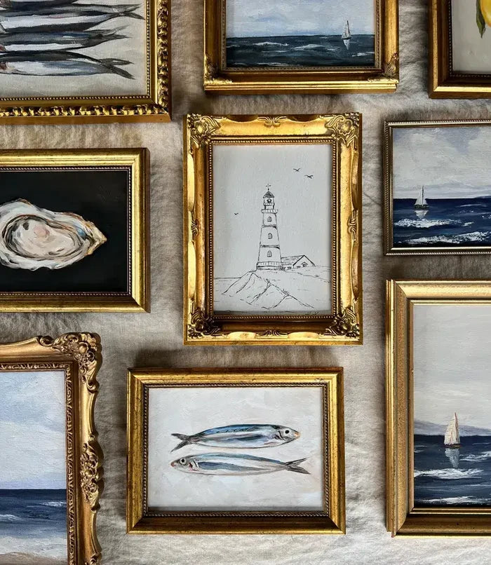 Oyster Framed Art Print