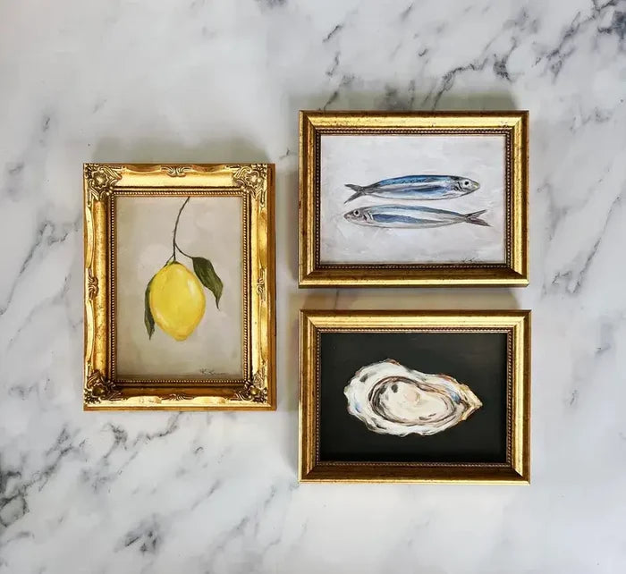 Oyster Framed Art Print