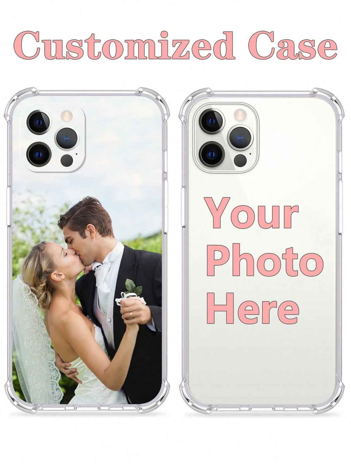 Personalized Custom Phone Case With Pet Photo Memorial, Custom Phone Cover For Him Her Boyfriend Girlfriend Mom Dad, Unique Gift For Anniversaries Birthday Mother's Day, International Version, Persona