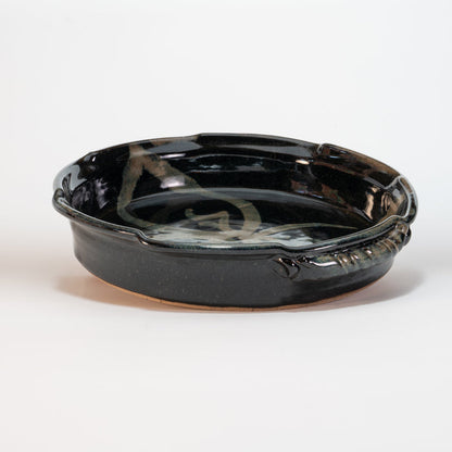 Pie Plate Lg BLK