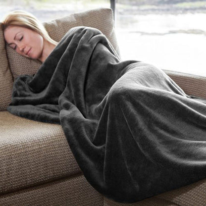 Plushera™ Throw Blankets|2 Colors|Decorating Option