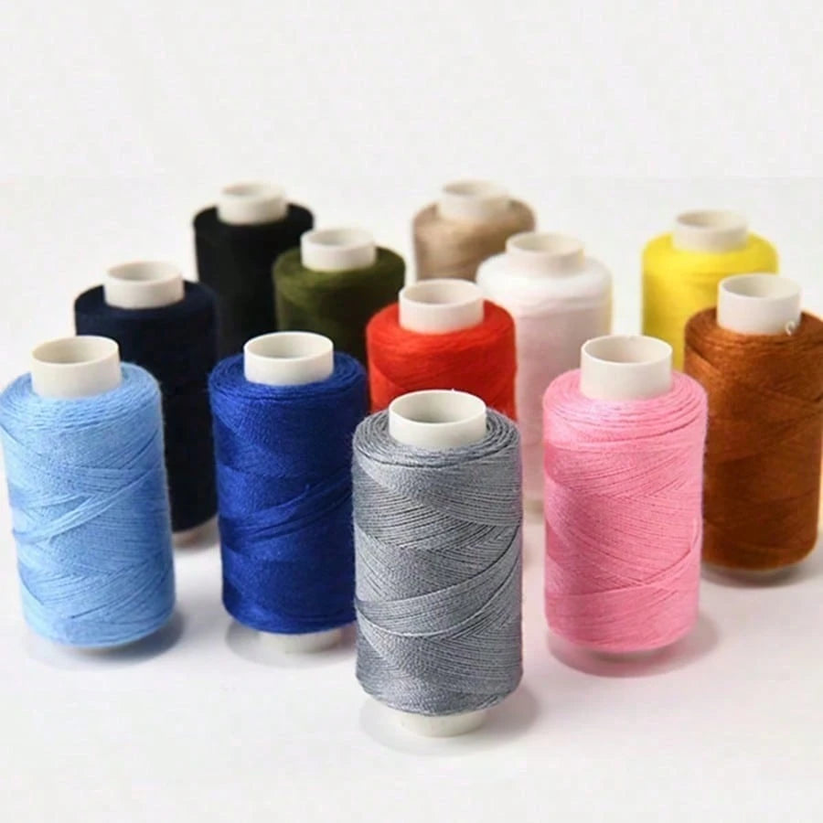 Portable 39-Color Sewing Thread Box For Home Use, Includes Sewing Thread Set, Suitable For Hand Sewing And Repair, Provides Vibrant And Durable Polyester Thread For Sewing Enthusiasts And Beginners