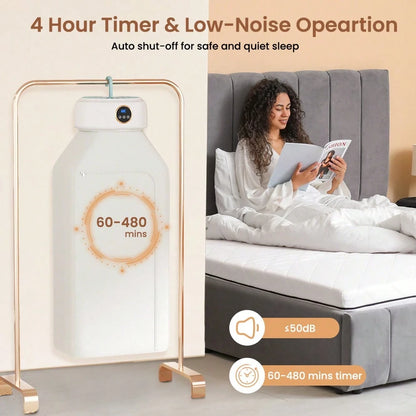 Portable Clothes Dryer, Mini Dryers For Laundry, Small Foldable Electric Compact Drying Machine For Travel,RV, Home And Apartment