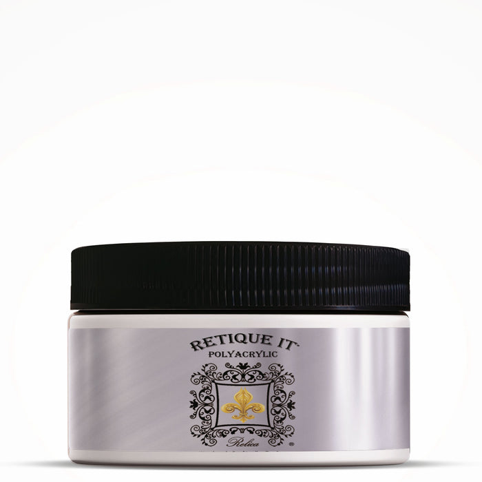 Retique It Polyacrylic protective coating in a square container, designed for sealants and surface protection applications.