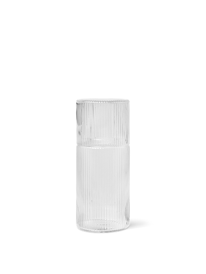 Ripple Small Carafe Set, Clear