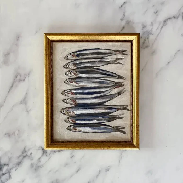 Sardines Framed Art Print