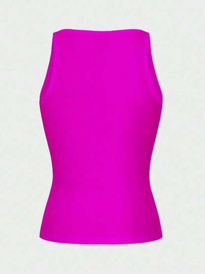 Sexy Chic Knit Racerback Crop Top