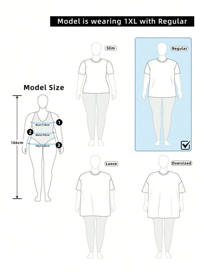 Shapeblank Plus Size Summer Casual Basic Black V-Neck Short Sleeve High Slit T-Shirt Going Out Tops Casual Blue T-Shirt For Women Casual Daily Wear T-Shirt Women