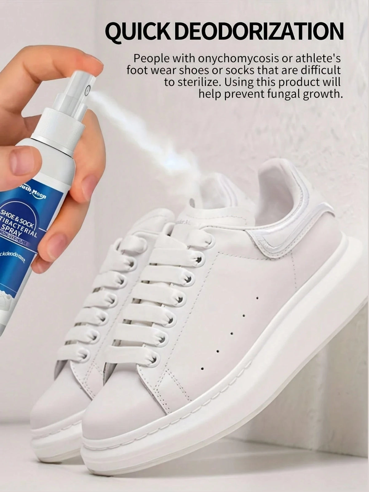 Shoe Deodorizing Spray, Fresh Spray, Used To Remove Odors From Shoes And Socks. Its Deodorizing Effect Is Suitable For Various Types Of Shoes And Corresponding Shoe Deodorizers, Also Suitable For Men'