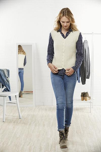 Sienna Vest Pattern Universal Yarn