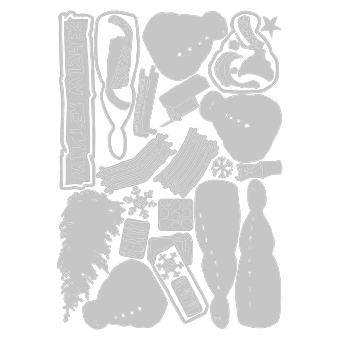 Sizzix - Thinlits Dies By Tim Holtz - 26/Pkg - Twig & Stump. Thinlit dies offer a variety of affordable solo options or multi die options. Thinlits are easy to use and are compact and portable. Available at Embellish Away located in Bowmanville Ontario Canada.