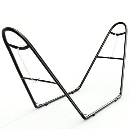 Studyset Heavy Duty Universal Double Hammock Stand, Weatherproof Steel Frame 550 LBS Load For 9 To 14 Foot Hammock Indoor Outdoor Use