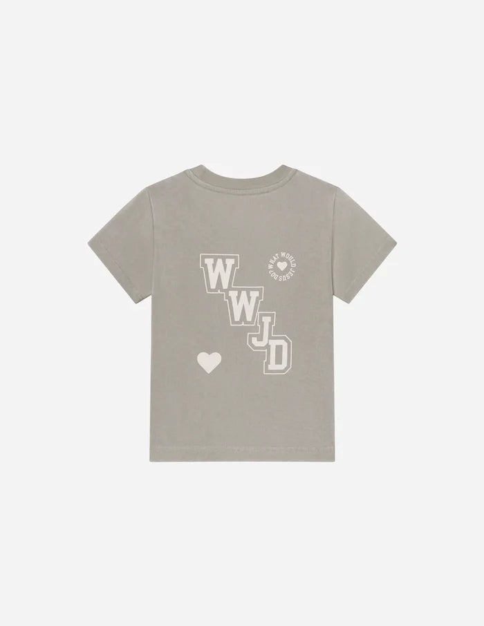 WWJD Varsity Kids Tee